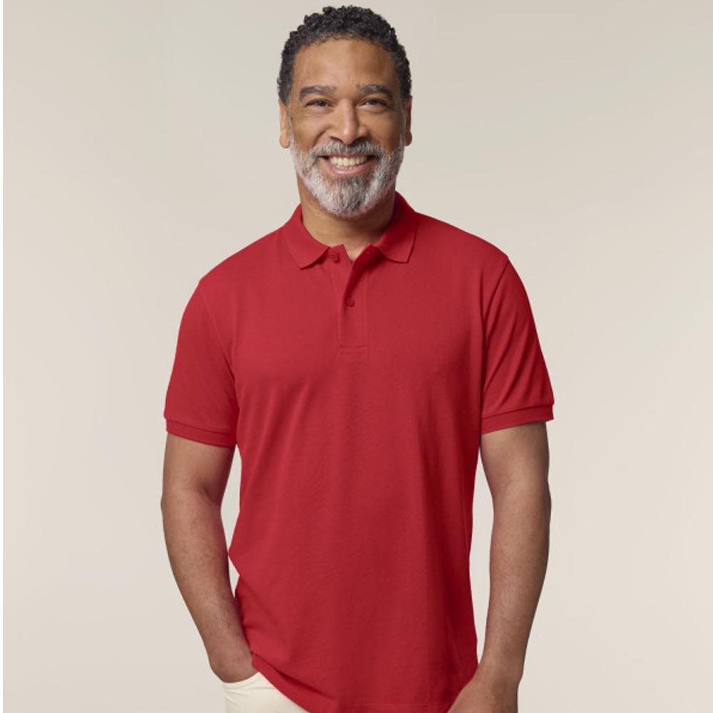 mens organic polo
